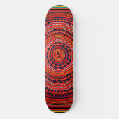Kuna Indian Sun Universe Skateboard - Del Sol (Recto)