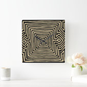 Kuna Indian Tortuga Mola Wall klok (Huis)