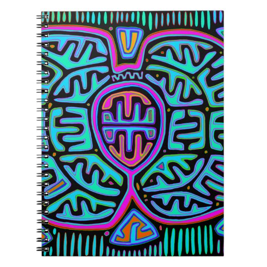 Kuna Indiase vlinder Notitieboek (Voorkant)