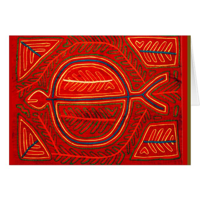 Kuna Mola Stingray (Devant horizontal)