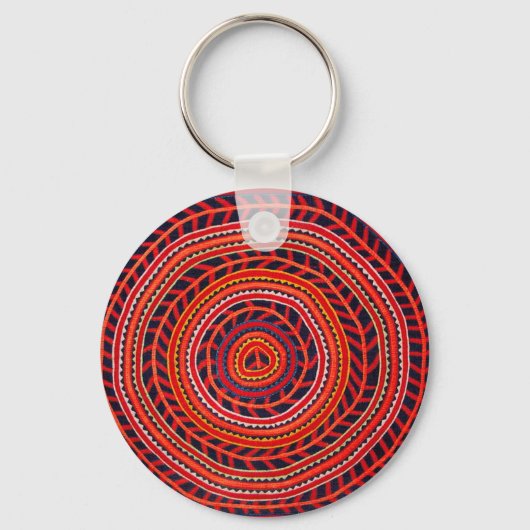 Kuna Tribal Universal Sun Sleutelhanger (Voorkant)