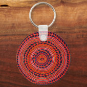 Kuna Tribal Universal Sun Sleutelhanger (Voorkant)