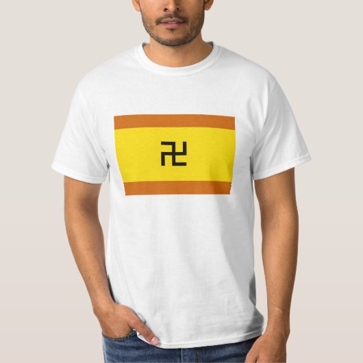 Kuna Yala etnische vlag panama T-shirt (Voorkant)