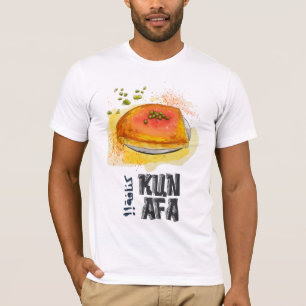 Kunafa Knafeh Arabisch Snoepjes كنافة ناب ل س ي ة  T-shirt