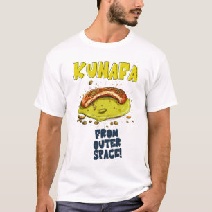 Kunafa van buitenruimte Grappige meme T-shirt
