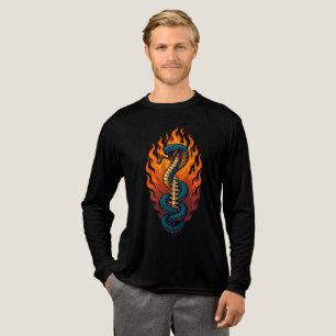 Kundalini Rising Serpent T-shirt – Spirituele slan