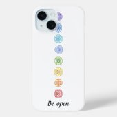 Kundalini Yoga Chakras is open Case-Mate iPhone Case (Achterkant)