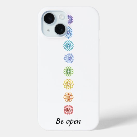 Kundalini Yoga Chakras is open Case-Mate iPhone Case (Achterkant)