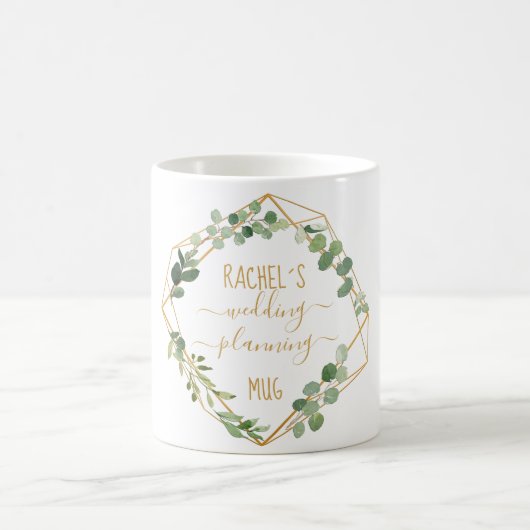Kundenspezifisch Wedding-Planning-Mug Koffiemok (Center)