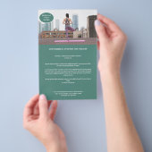 Kundenspezifischer Foto Flyer (Hand)