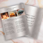 Kundenspezifischer Foto Preishear Salon Flyer<br><div class="desc">Kundenspezifischer Foto - Preishear - Flyer. Personalisiere dein Produkt in Minuten. Über "weiteres personalisieren" können Schriftart,  Schriftgröße,  Position und die Farbe geändert werden. Perfekt für Fotografen; Wellness,  Massage,  Beauté und alle anderen Serviceleistungen.</div>