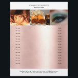 Kundenspezifischer Foto Preishear Salon Flyer<br><div class="desc">Kundenspezifischer Foto - Preishear - Flyer. Personalisiere dein Produkt in Minuten. Über "weiteres personalisieren" können Schriftart,  Schriftgröße,  Position und die Farbe geändert werden. Perfekt für Fotografen; Wellness,  Massage,  Beauté und alle anderen Serviceleistungen.</div>