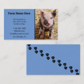 KuneKune Pig Breeder Visitekaartje (Voorkant / Achterkant)