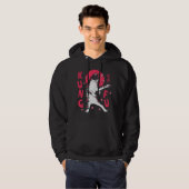 Kung Fu Cat Hoodie (Voorkant volledig)