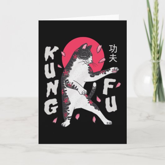 Kung Fu Cat Kaart (Voorkant)