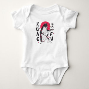 Kung Fu Cat Romper