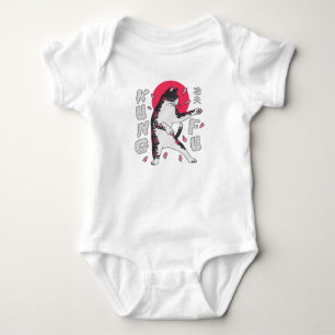 Kung Fu Cat Romper