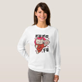 Kung Fu Cat T-shirt (Voorkant volledig)