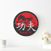 Kung Fu Clock Grote Klok (Huis)