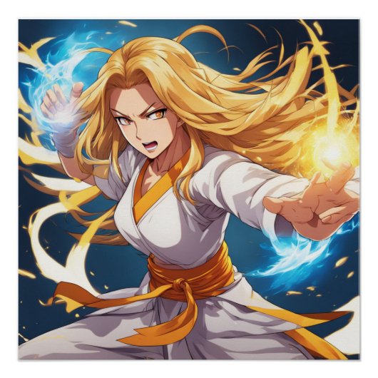 Kung Fu Fighter 15 Perfect Poster (Voorkant)