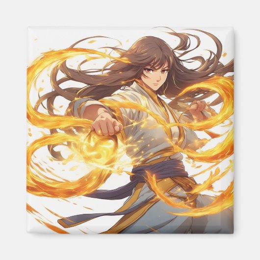 Kung Fu Fighter 16 Magneet (Voorkant)