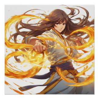 Kung Fu Fighter 16 Perfect Poster