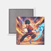 Kung Fu Fighter 3 Magneet (Voorkant / Achterkant)