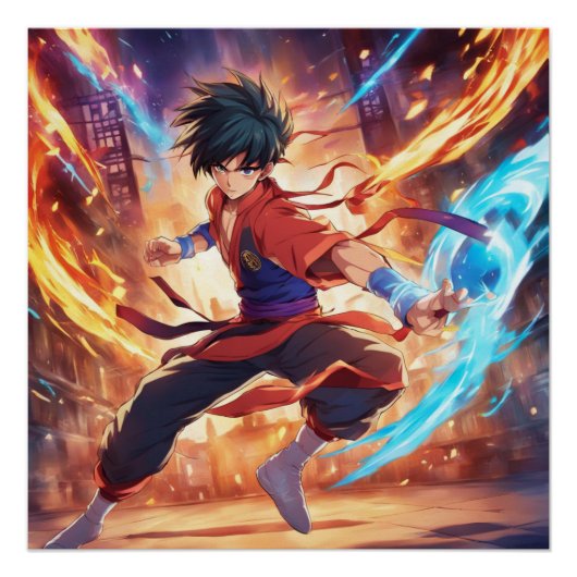 Kung Fu Fighter 3 Perfect Poster (Voorkant)