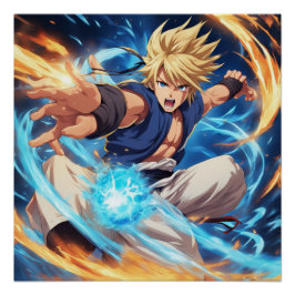 Kung Fu Fighter 5 Perfect Poster