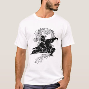 Kung Fu Fighter Chinese Warrior T-shirt