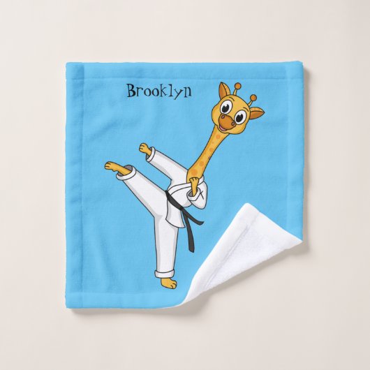 Kung Fu giraffe (Gant de toilette)
