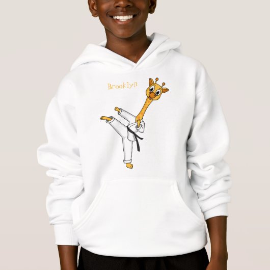 Kung Fu giraffe cartoon (Voorkant)