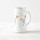 Kung Fu giraffe cartoon Bierpul (Voorkant rechts)