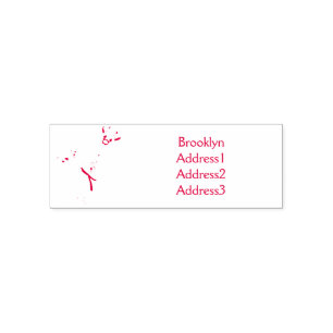 Kung Fu giraffe cartoon Zelfinktende Stempel