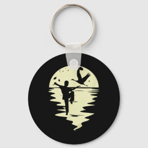 Kung Fu Karate Taekwondo Aikido Ju-Jutsu Maan Sleutelhanger