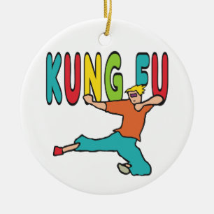 Kung Fu Keramisch Ornament