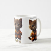 Kung Fu Kittens Mug (PanPoo) (Devant droit)