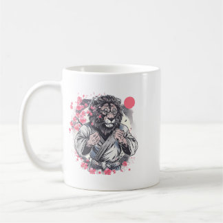 Kung Fu Leeuw Sakura Mma Kickboksen Judo Taekwondo Koffiemok
