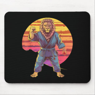 Kung Fu Leeuw Zonsondergang MMA Kickboksen Judo Ta Muismat