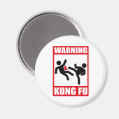 Kung Fu Magneet (Voorkant / Achterkant)