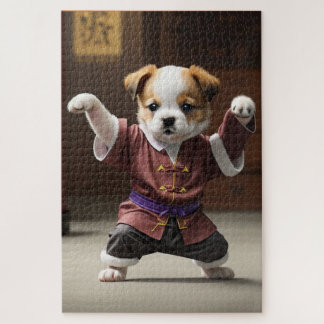 Kung-Fu Master puppies Legpuzzel