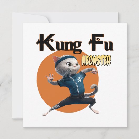 Kung Fu Meowster (Voorkant)