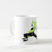 Kung Fu Praying Mantis Koffiemok (Voorkant links)