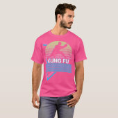 Kung Fu Retro T-shirt (Voorkant volledig)