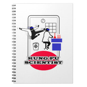 Kung Fu Scientist Notitieboek