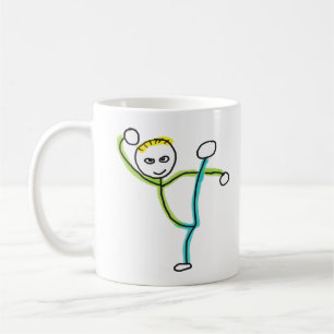 Kung Fu Stickman Koffiemok