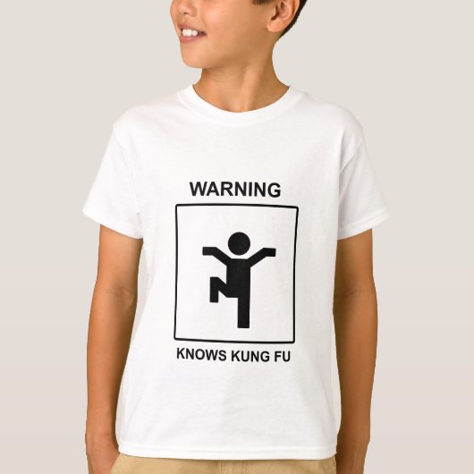 Kung Fu T-shirt (Voorkant)