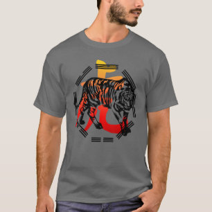 Kung Fu Tiger en symbool shirt
