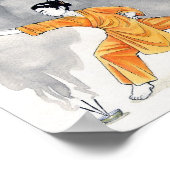 Kung Fu Tiger Poster (Hoek)
