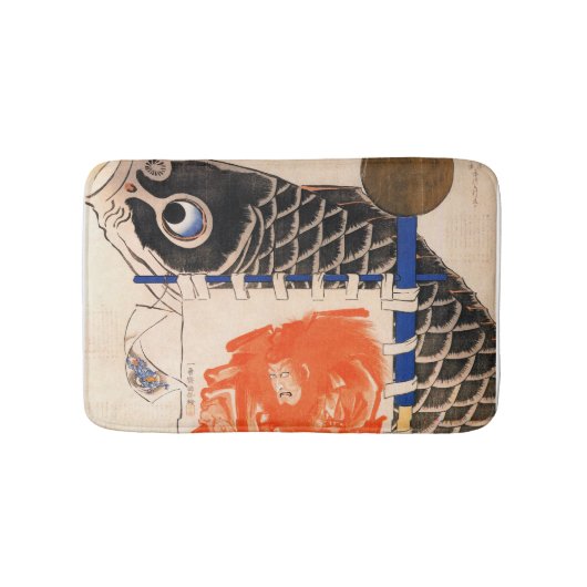 Kuniyoshi banner voor Boys Festival Badmat (Voorkant)